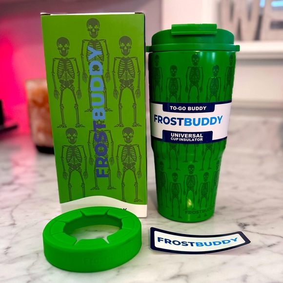 Frostbuddy Other - Frost Buddy Shake My Bones To-Go Buddy 32oz GLOW Tumbler Multi-Use NIB NWT